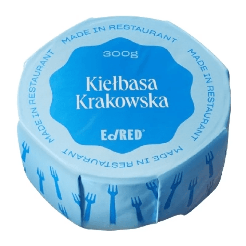 ED RED Konserwa kielbasa Krakowska. 63,30 zl/kg