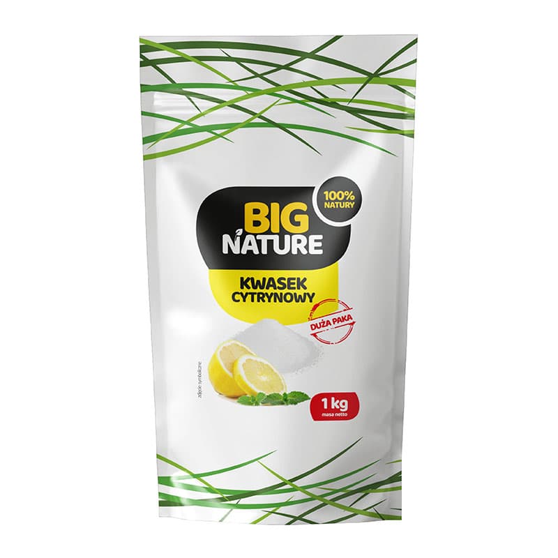 BIG NATURE Kwasek cytrynowy. 19,99 zl/kg