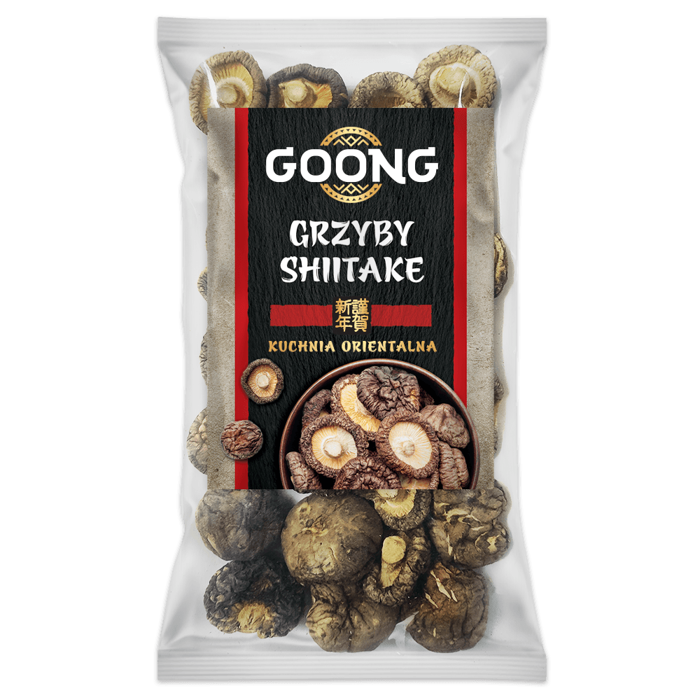 GOONG Grzyby Shiitake cale (suszone). 286,33 zl/kg