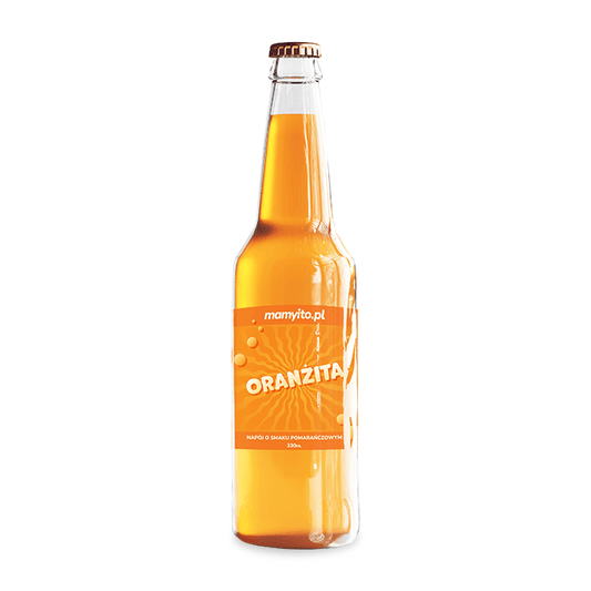 MAMITA Oranzada o smaku pomaranczy. 8,45 zl/l