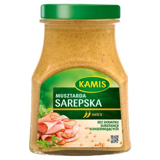 KAMIS Musztarda sarepska. 18,86 zl/kg