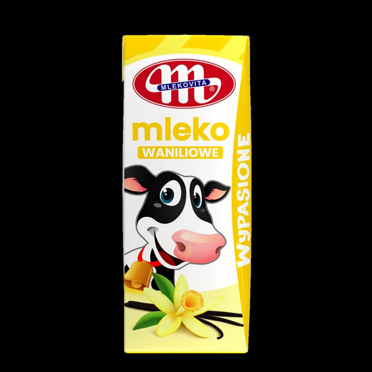 MLEKOVITA WYPASIONE Mleko waniliowe UHT. 8,45 zl/l